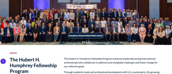 Hubert H. Humphrey Fellowship Scholarships 2024